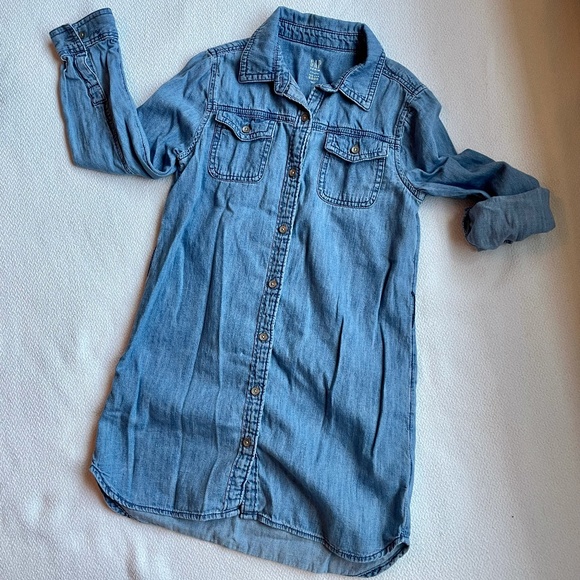 Gap Girls Denim Jean Dress, Size Small (5-6)